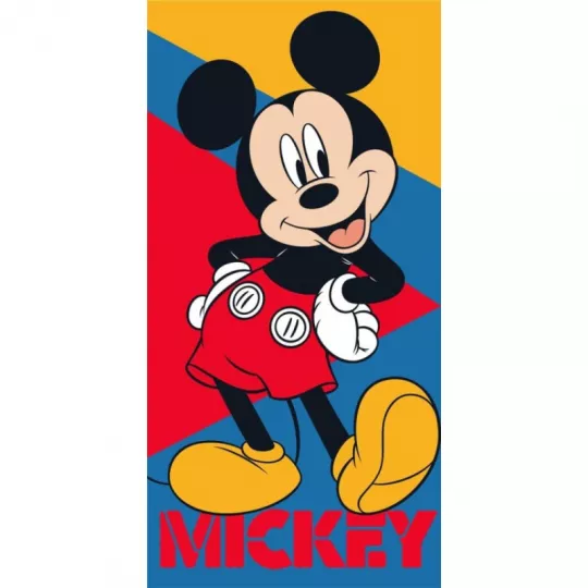 Serviette Drap De Plage, Piscine Microfibres Mickey Mouse Disney Principale